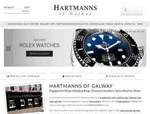 Tablet Screenshot of hartmanns.ie